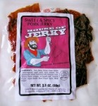 Sweet & spicy pork jerky